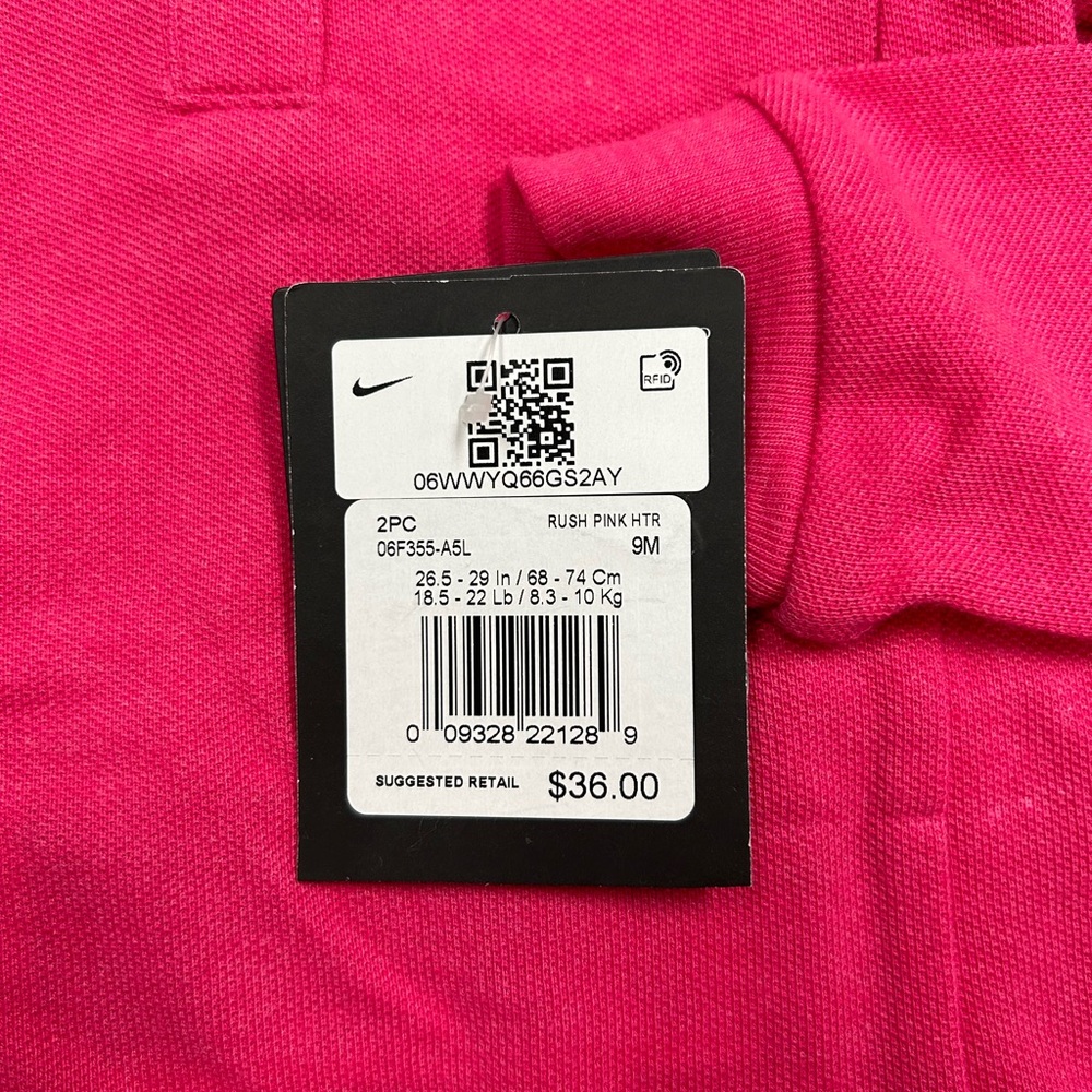 Nike Baby Girl Longsleeve Mesh Polo Dress - Picture 2 of 5